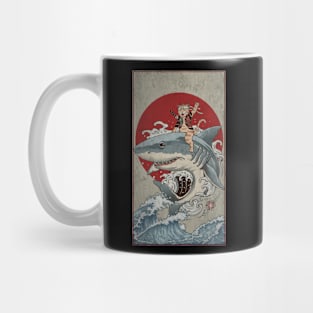 Cat in shark Mug